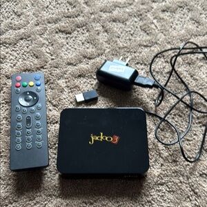 Black Streaming Media Player